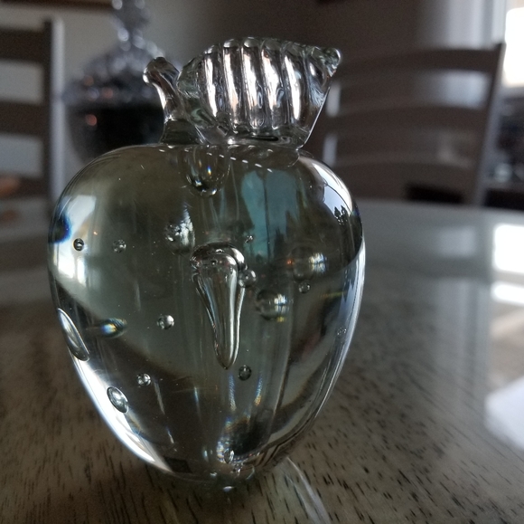 MSH ASH 1987 Vines Art Glass Apple 3 1/4" x 2 3/8" - Picture 9 of 15